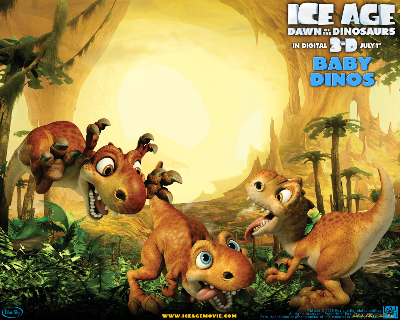 , ice, age, dawn, of, the, dinosaurs